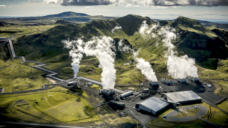 Hellisheiðarvirkjun. / Ljósm. Árni Sæberg.