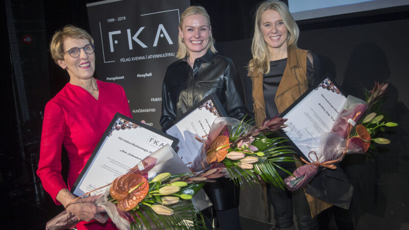 Árlega heiðrar FKA þrjár konur í atvinnulífinu, veittar eru viðurkenningar til þriggja kvenna sem hafa verið konum í atvinnulífinuhvatning og fyrirmynd. Anna Stefánsdóttir hjúkrunarfræðingur hlaut þakkarviðurkenningu FKA, Guðbjörg Heiða Guðmundsdóttir forstjóri Marel á Íslandi hlaut viðurkenningu FKA og Þorbjörg Helga Vigfúsdóttir frumkvöðull, stjórnandi og framkvæmdastjóri í nýsköpunarfyrirtækinu Kara hlaut hvatningarviðurkenningu FKA árið 2020.